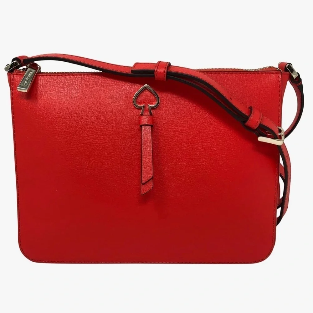 Kate Spade New York Red Adel Zip Top Crossbody NWOT